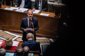 Question Time In The French Parliament