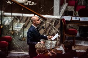 Question Time In The French Parliament