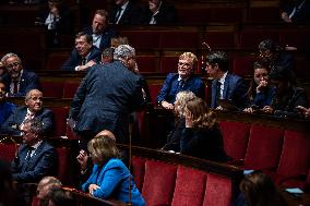 Question Time In The French Parliament