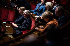 Question Time In The French Parliament