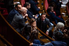 Question Time In The French Parliament