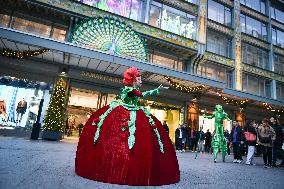 La Samaritaine XMas Windows Unveiling in Paris FA