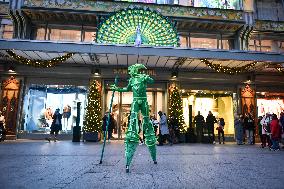 La Samaritaine XMas Windows Unveiling in Paris FA