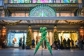 La Samaritaine XMas Windows Unveiling in Paris FA