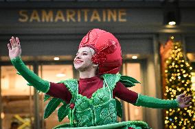 La Samaritaine XMas Windows Unveiling in Paris FA