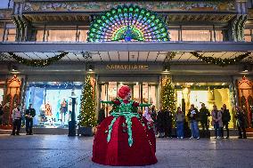 La Samaritaine XMas Windows Unveiling in Paris FA