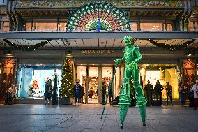 La Samaritaine XMas Windows Unveiling in Paris FA