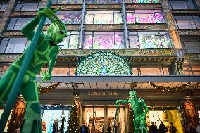 La Samaritaine XMas Windows Unveiling in Paris FA