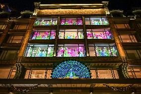 La Samaritaine XMas Windows Unveiling in Paris FA