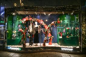 La Samaritaine XMas Windows Unveiling in Paris FA