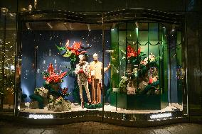 La Samaritaine XMas Windows Unveiling in Paris FA