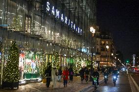 La Samaritaine XMas Windows Unveiling in Paris FA