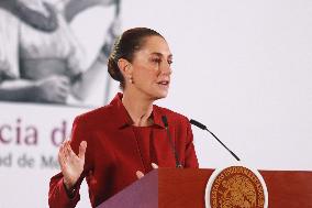 Mexico’s President Claudia Sheinbaum Briefing