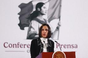 Mexico’s President Claudia Sheinbaum Briefing