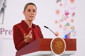 Mexico’s President Claudia Sheinbaum Briefing