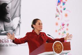 Mexico’s President Claudia Sheinbaum Briefing