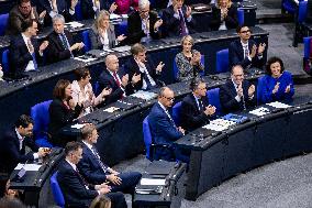 Plenary Session in German Bundestag