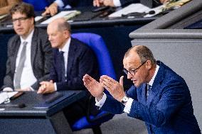 Plenary Session in German Bundestag