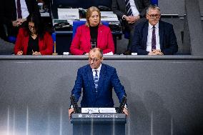 Plenary Session in German Bundestag