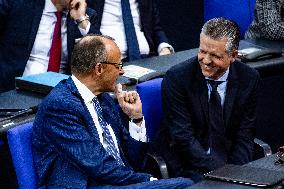 Plenary Session in German Bundestag