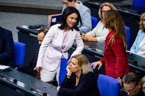 Plenary Session in German Bundestag