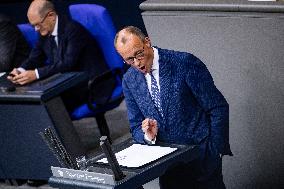 Plenary Session in German Bundestag