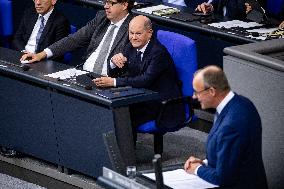 Plenary Session in German Bundestag