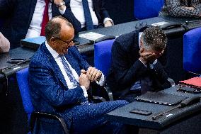 Plenary Session in German Bundestag