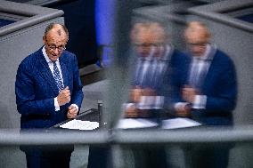 Plenary Session in German Bundestag