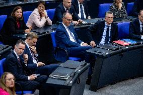 Plenary Session in German Bundestag