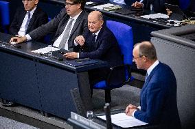 Plenary Session in German Bundestag