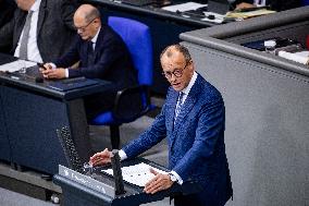 Plenary Session in German Bundestag