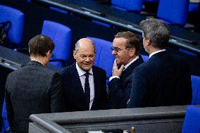 Plenary Session in German Bundestag