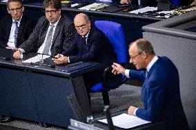 Plenary Session in German Bundestag