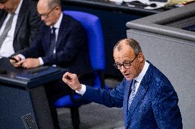 Plenary Session in German Bundestag