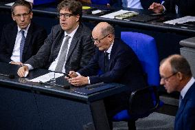 Plenary Session in German Bundestag