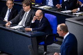 Plenary Session in German Bundestag