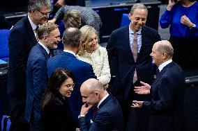 Plenary Session in German Bundestag