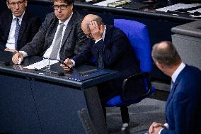 Plenary Session in German Bundestag