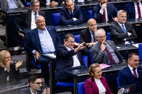 Plenary Session in German Bundestag