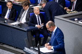 Plenary Session in German Bundestag