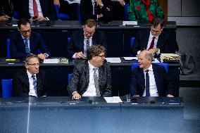 Plenary Session in German Bundestag