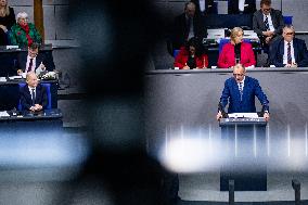 Plenary Session in German Bundestag