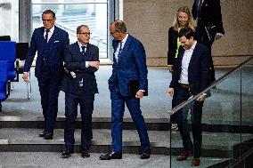 Plenary Session in German Bundestag