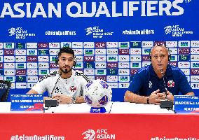 2026 FIFA World Cup Qualifier -Qatar And Uzbekistan Press Conference