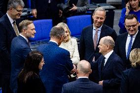 Plenary Session in German Bundestag