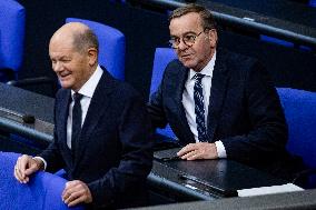 Plenary Session in German Bundestag