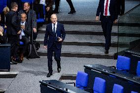 Plenary Session in German Bundestag