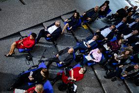 Plenary Session in German Bundestag