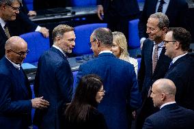 Plenary Session in German Bundestag